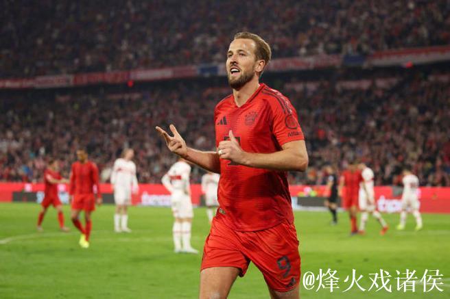 拜仁客场5球大胜斯图加 凯恩替补上演帽子戏法 拜仁客场5球大胜斯图加 凯恩替补上演帽子戏法